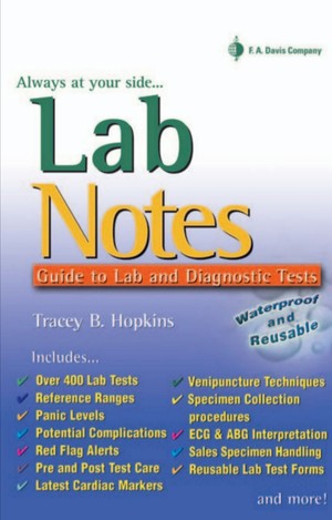 دانلود کتاب lab notes guide to lab and diagnostic tests