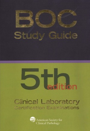 دانلود کتاب NOC STUDY Guide clinical Laboratory Certification examination 5