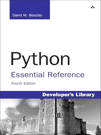 دانلود نسخه کامل کتاب Python Essential Reference (Developer’s Library)
