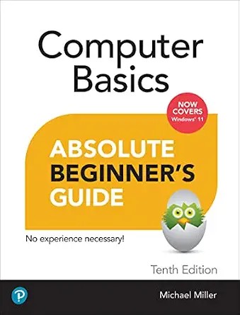 دانلود نسخه کامل کتاب Computer Basics Absolute Beginner’s Guide, Windows 11 Edition