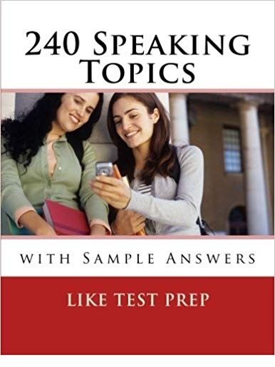 کتاب زبان 240Speaking Topics with Sample Answers