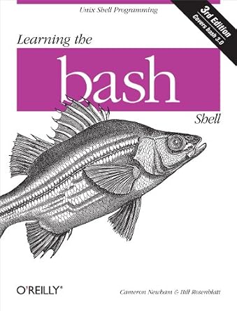 دانلود نسخه کامل کتاب Learning the bash Shell: Unix Shell Programming (In a Nutshell (O’Reilly))