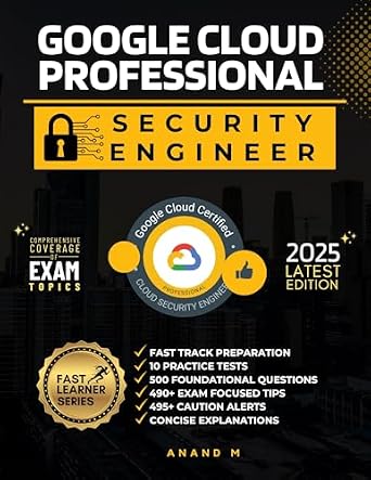 دانلود نسخه کامل کتاب GOOGLE CERTIFIED PROFESSIONAL CLOUD SECURITY ENGINEER