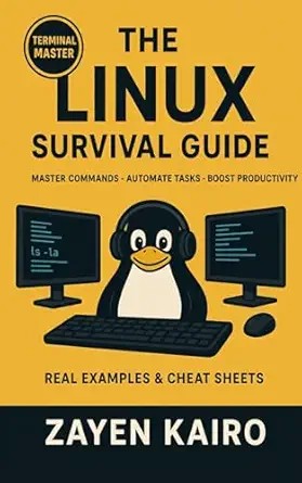 دانلود نسخه کامل کتاب Linux for Beginners: The Complete Survival Guide to Commands, Terminal, and System Administration