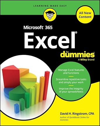 دانلود نسخه کامل کتاب Microsoft 365 Excel For Dummies