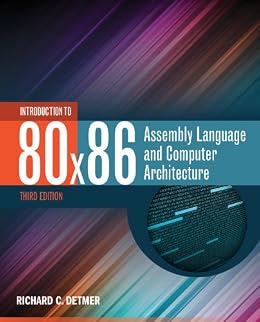 دانلود نسخه کامل کتاب Introduction to 80×86 Assembly Language and Computer Architecture