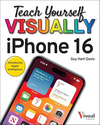 دانلود نسخه کامل کتاب Teach Yourself VISUALLY iPhone 16 (Teach Yourself VISUALLY (Tech))