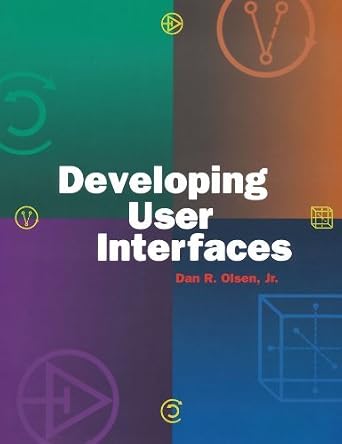 دانلود نسخه کامل کتاب Developing User Interfaces (Interactive Technologies)
