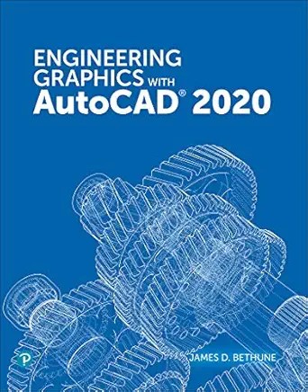 دانلود نسخه کامل کتاب Engineering Graphics with AutoCAD 2020 (A Spectrum book)