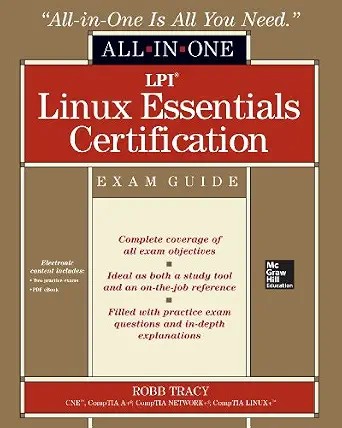 دانلود نسخه کامل کتاب LPI Linux Essentials Certification All-in-One Exam Guide