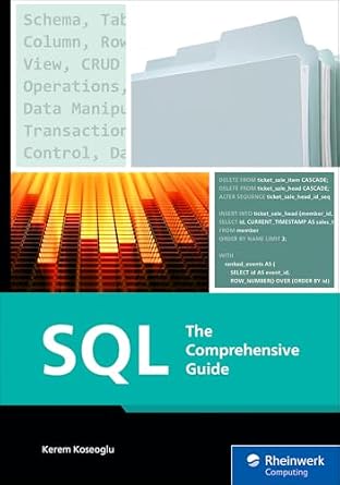 دانلود نسخه کامل کتاب SQL: The Practical Guide to Master Relational Databases, SQL Syntax, and Sublanguages for Effective Database Management (Rheinwerk Computing)