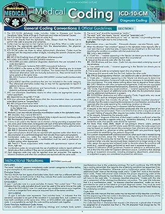 دانلود نسخه کامل کتاب Medical Coding ICD-10-CM: a QuickStudy Laminated Reference Guide