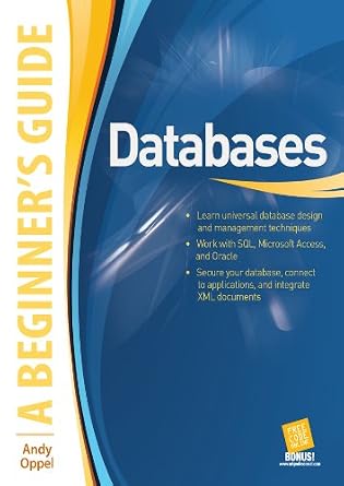 دانلود نسخه کامل کتاب Databases A Beginner’s Guide