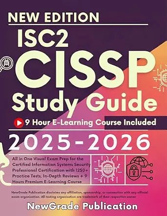دانلود نسخه کامل کتاب ISC2 CISSP Study Guide 2025-2026