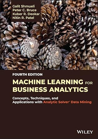 دانلود نسخه کامل کتاب Machine Learning for Business Analytics: Concepts, Techniques, and Applications with Analytic Solver Data Mining