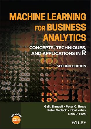 دانلود نسخه کامل کتاب Machine Learning for Business Analytics: Concepts, Techniques, and Applications in R