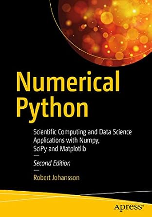 دانلود نسخه کامل کتاب Numerical Python: Scientific Computing and Data Science Applications with Numpy, SciPy and Matplotlib