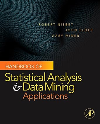 دانلود نسخه کامل کتاب Handbook of Statistical Analysis and Data Mining Applications