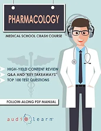 دانلود نسخه کامل کتاب Pharmacology – Medical School Crash Course (Medical School Crash Courses)