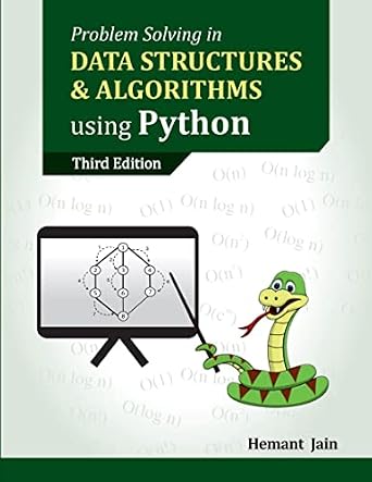 دانلود نسخه کامل کتاب Problem Solving in Data Structures & Algorithms Using Python