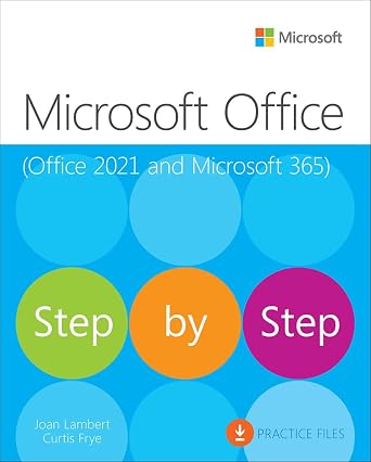 دانلود نسخه کامل کتاب Microsoft Office Step by Step (Office 2021 and Microsoft 365)