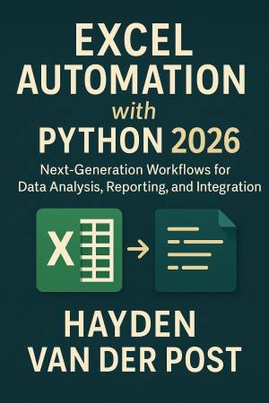 کتاب Excel Automation with Python 2026: Next-Generation Workflows for Data Analysis, Reporting, and Integration