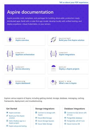 کتاب.NET Aspire documentation (preview)