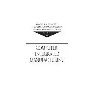 دانلود کتاب Computer-Aided Design, Engineering, & Manufacturing Systems Techniques Applications, Computer-Int