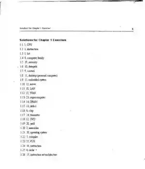 دانلود کتاب Computer Organization and Design – The Hardware Software Interface (solution