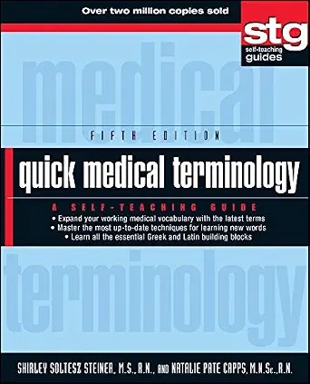 دانلود نسخه کامل کتاب Quick Medical Terminology: A Self-Teaching Guide (Wiley Self-Teaching Guides)