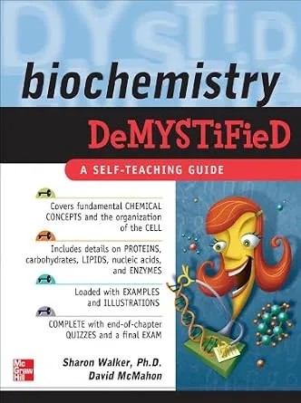 دانلود نسخه کامل کتاب Biochemistry Demystified
