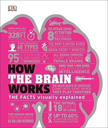 دانلود نسخه کامل کتاب How the Brain Works: The Facts Visually Explained (How Things Work) Kindle Edition