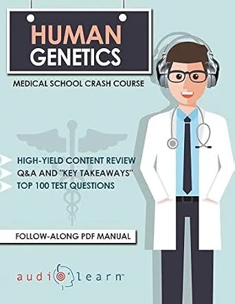 دانلود نسخه کامل کتاب Human Genetics – Medical School Crash Course (Medical School Crash Courses)