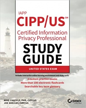 کتاب IAPP CIPP / US Certified Information Privacy Professional Study Guide