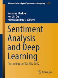 دانلود کتاب Sentiment Analysis and Deep Learning