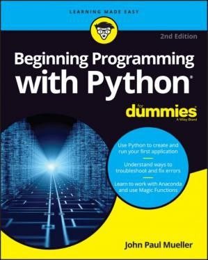 دانلود کتاب Beginning Programming with Python for Dummies John Paul Mueller
