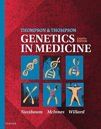دانلود نسخه کامل کتاب Thompson & Thompson Genetics in Medicine E-Book (Thompson and Thompson Genetics in Medicine) 8th Edition