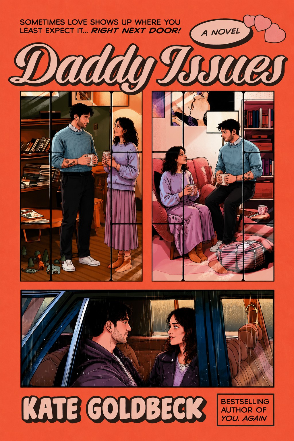 کتاب Daddy Issues: A Novel (مشکلات پدرانه: یک رمان) نسخه انگلیسی PDF | کیت گلدبک