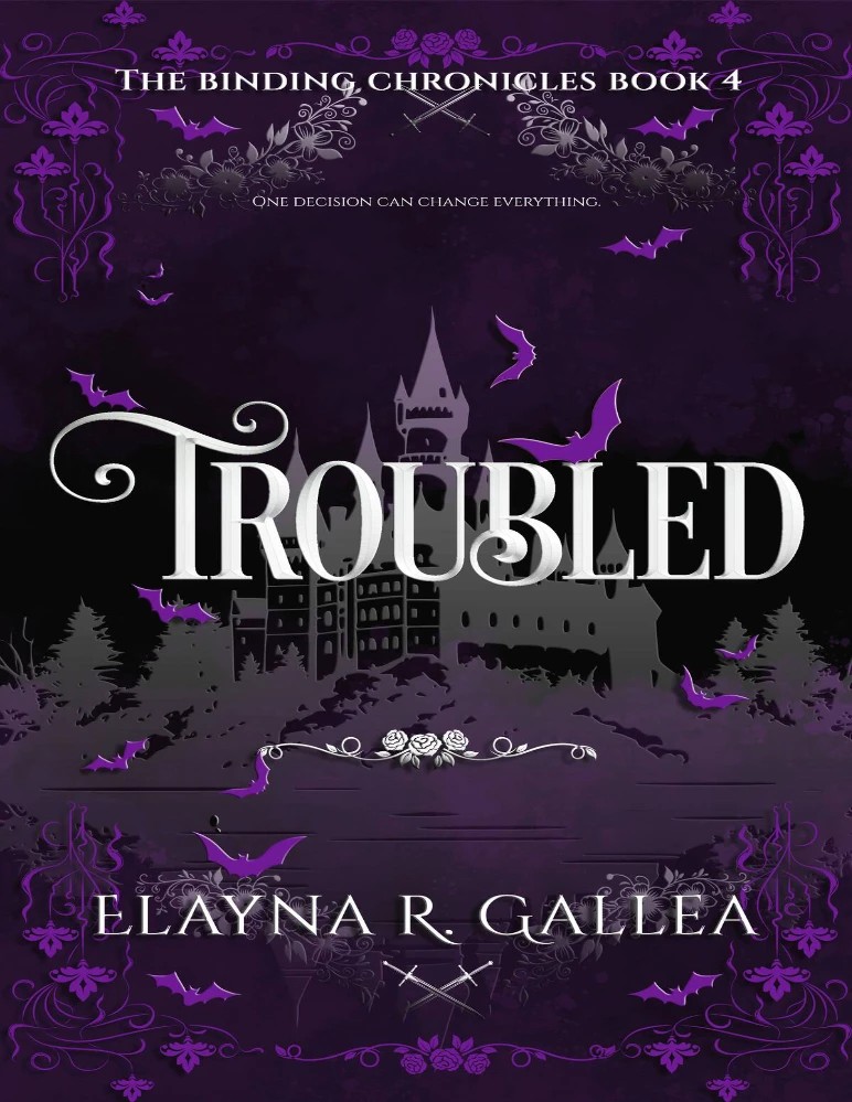کتاب Troubled (پریشان) اثر | Elayna R. Gallea نسخه انگلیسی PDF