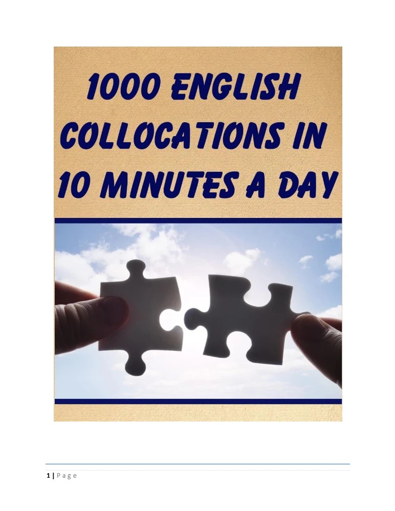 کتاب 1000 English Collocations in 10 Minutes a Day (۱۰۰۰ همایند انگلیسی در ۱۰ دقیقه در روز) PDF | شینا اولیویرا