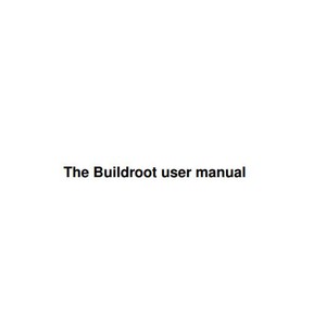 دانلود کتاب The Buildroot user manual
