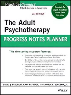 دانلود کتاب The Adult Psychotherapy Progress Notes Planner