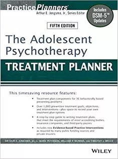 دانلود کتاب The Adolescent Psychotherapy Treatment Planner