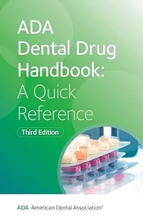 دانلود نسخه کامل کتاب ADA Dental Drug Handbook: A Quick Reference, Third Edition