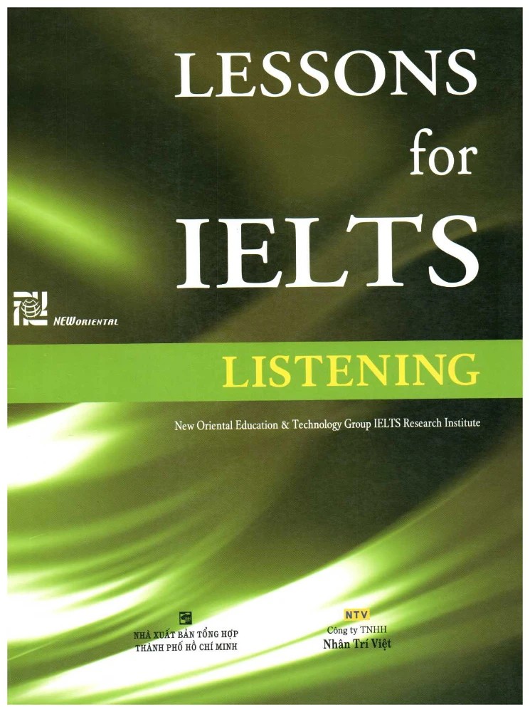 کتاب Lessons for IELTS Listening (درس‌هایی برای لیسنینگ آیلتس) نسخه انگلیسی PDF