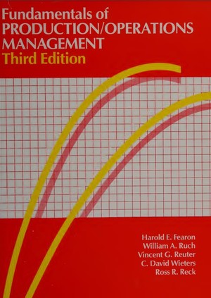 دانلود کتاب Fundamentals of production operations management