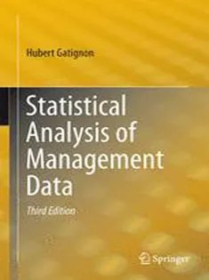 دانلود کتاب Statistical Analysis of Management Data