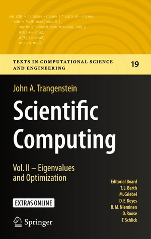 دانلود کتاب Scientific Computing Eigenvalues and Optimization