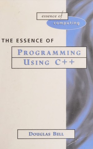 دانلود کتاب The essence of programming using C++