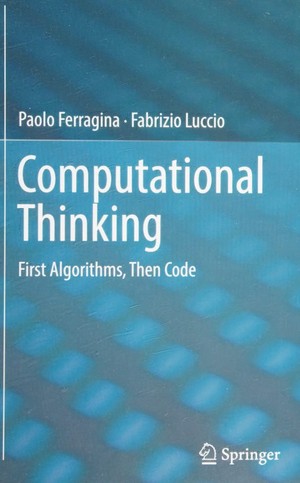 دانلود کتاب Computational Thinking First Algorithms, Then Code